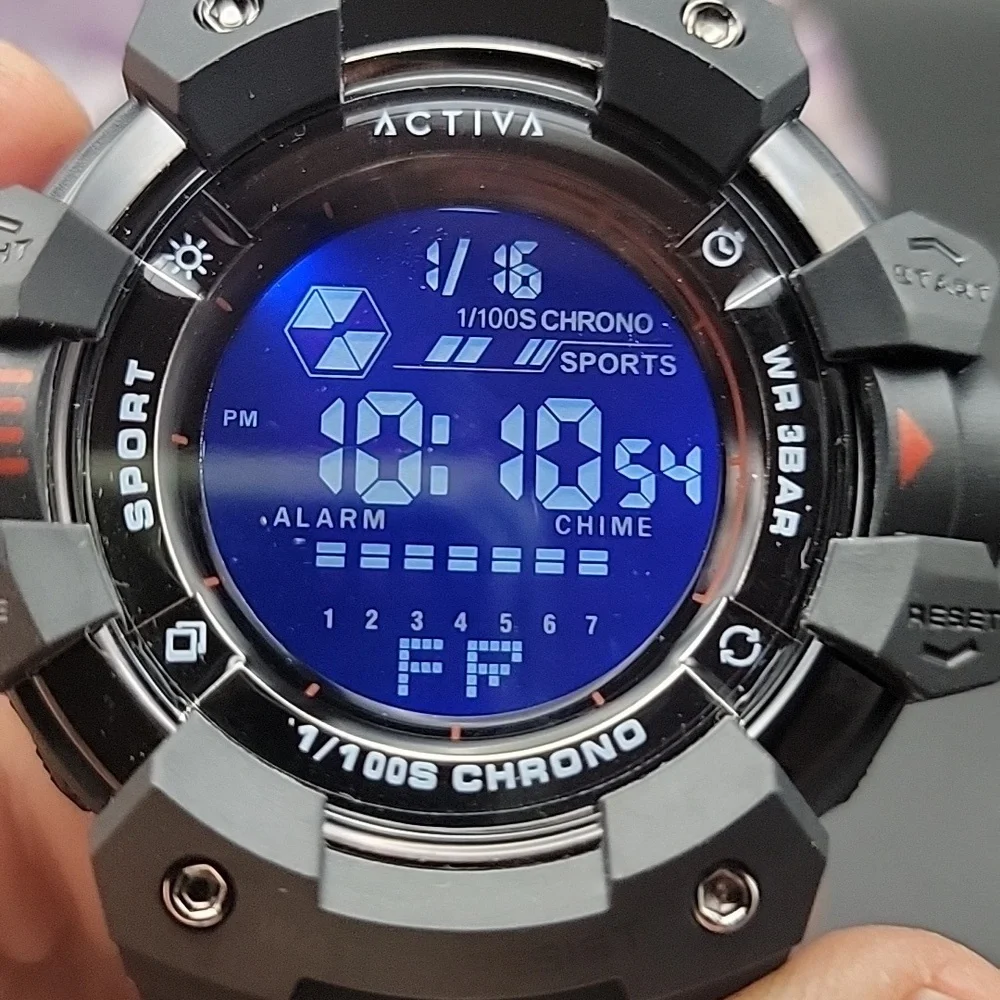 ACW8050MC-003 Activa Armour X Men's Digital Watch 50mm Camouflage Black
